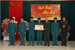 Thiếu tướng Lê Anh Tuấn chúc tết tại huyện Thạch An và huyện Quảng Hòa, tỉnh Cao Bằng